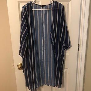 Charlotte Russe+ kimono light cardigan—size 2x
